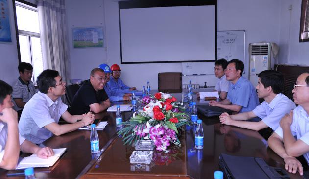 東營市委常委、秘書長李金昆率隊到集團公司視察